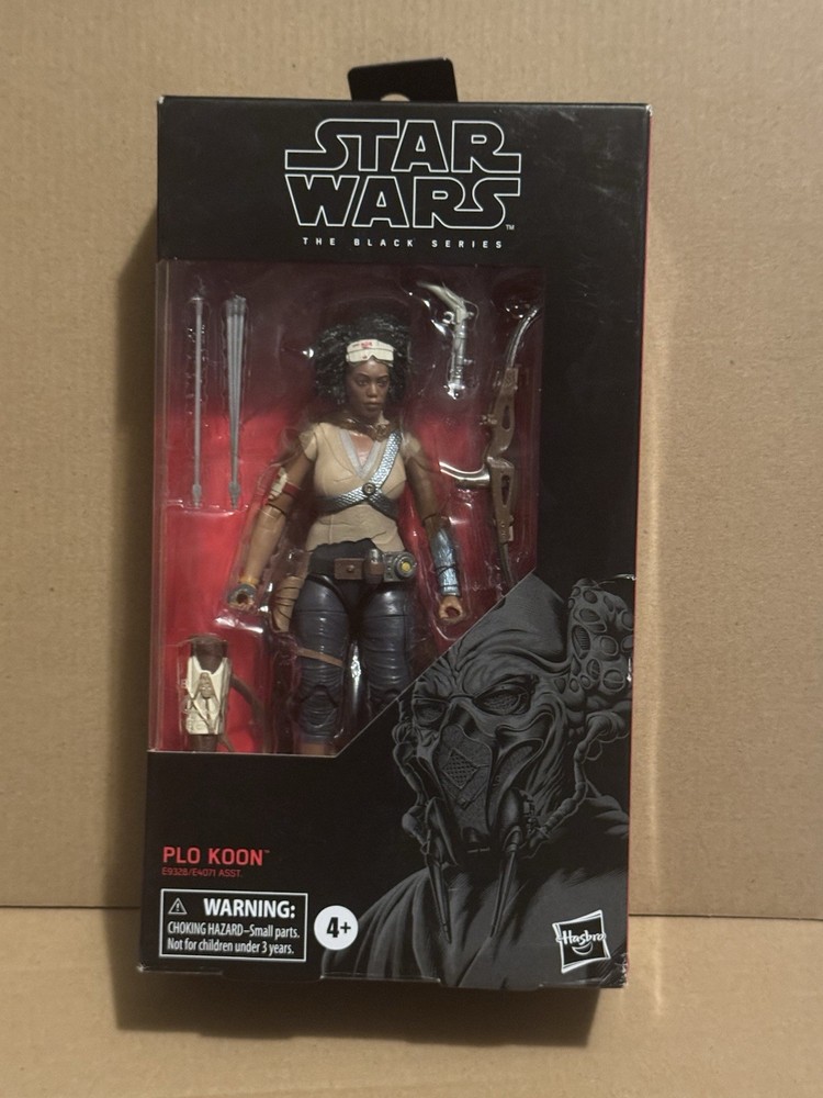 Star Wars Black Series Jannah Rise Of Skywalker In Plo Koon Box Error