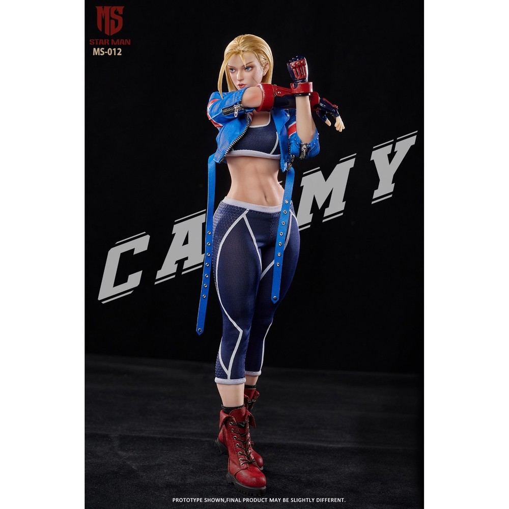 STAR MAN MS-012 1/6 Street Girl Female Fighter 6 Cammy 12″ Figure New in Stock