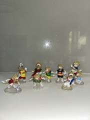 2018 Fifa World Cup Russia Zabivaka Mascot Mini Figures— Lot of 9 Rare Vintage