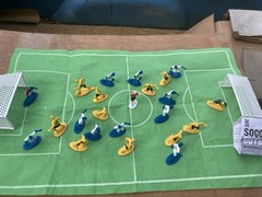 Soccer Guys Yellow/Black vs Blue/White Sports Action Figures That Inspire USED