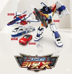 Hello Carbot Grand Carbot X + Cannon X 2-Item Set for Grand Carbot GX 4-in-1 Toy