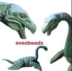EvezBeadz Plesiosaur Reptile Dinosaur Indonesia KG22007Y Action Toy Jurassic
