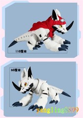 Refined 60cm Stuffed Toy Huckmon Plush Doll Anime Collect Pillow Fans Xmas Gift