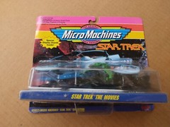 STAR TREK Micro Machines The Movies #65825 #2 USS Excelsior Reliant Klingon NEW