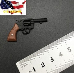 ❶❶1/6 Figure British Webley .38″ Mark IV Revolver Military DiD BBI ZY hot toys❶❶