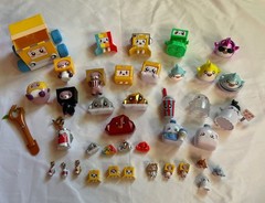 Lot of 40 LANKYBOX Mini Mystery Figures Bundle – Pull & Go Boxy – EXCLUSIVES
