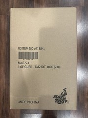 Hot Toys MMS774 T-1000 (2.0) Terminator 2 Judgment Day 1/6 Figure NIB Sealed