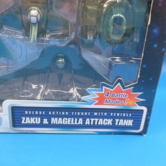 *OPEN* Gundam Deluxe Edition Zaku & Magella Attack Tank Vehicle NiSB MSIA RED