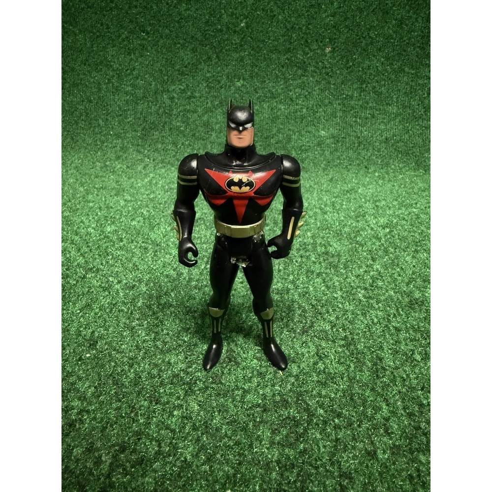 Batman Forever Action Figure Black Gold Red 1993 Kenner- DC COMICS Vintage