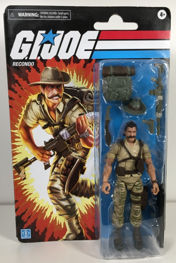 RECONDO – HASBRO G.I. JOE CLASSIFIED NEW RETRO CARD COLLECTION FREE SHIPPING