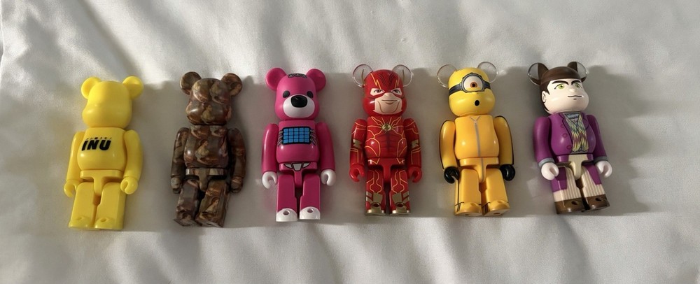 BE@RBRICK MEDICOM TOY Lot of 5 Bulk Sale Bearbrick