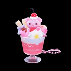 Blind Box Gacha Kawaii Deco Bear Dessert Cute Bag Charm Keychain Mini Figure