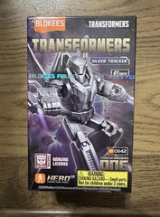 Blokees Transformers 07 One Wave 2 Silver Tracker Galaxy English SEALED IN USA