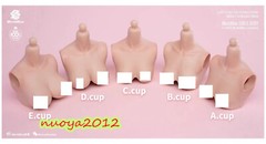 Worldbox 1:6 Big Bust Breast Replacement Cover Model For 12” Female Figure Body