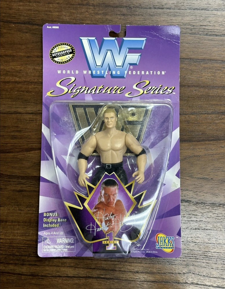 Jakks Hunter Hearst Helmsley HHH Triple H Signature Series 1 Figure 1997 WWE