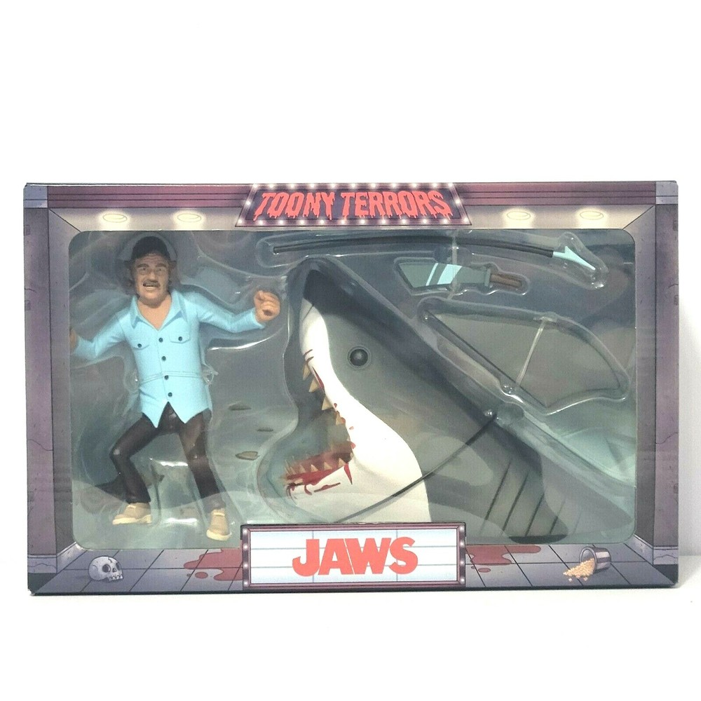 NECA Toony Terrors JAWS & Quint Figure 2-Pack