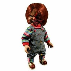 Child’s Play Mezco 3 – MDS Mega – Talking Pizza Face Chucky Standard