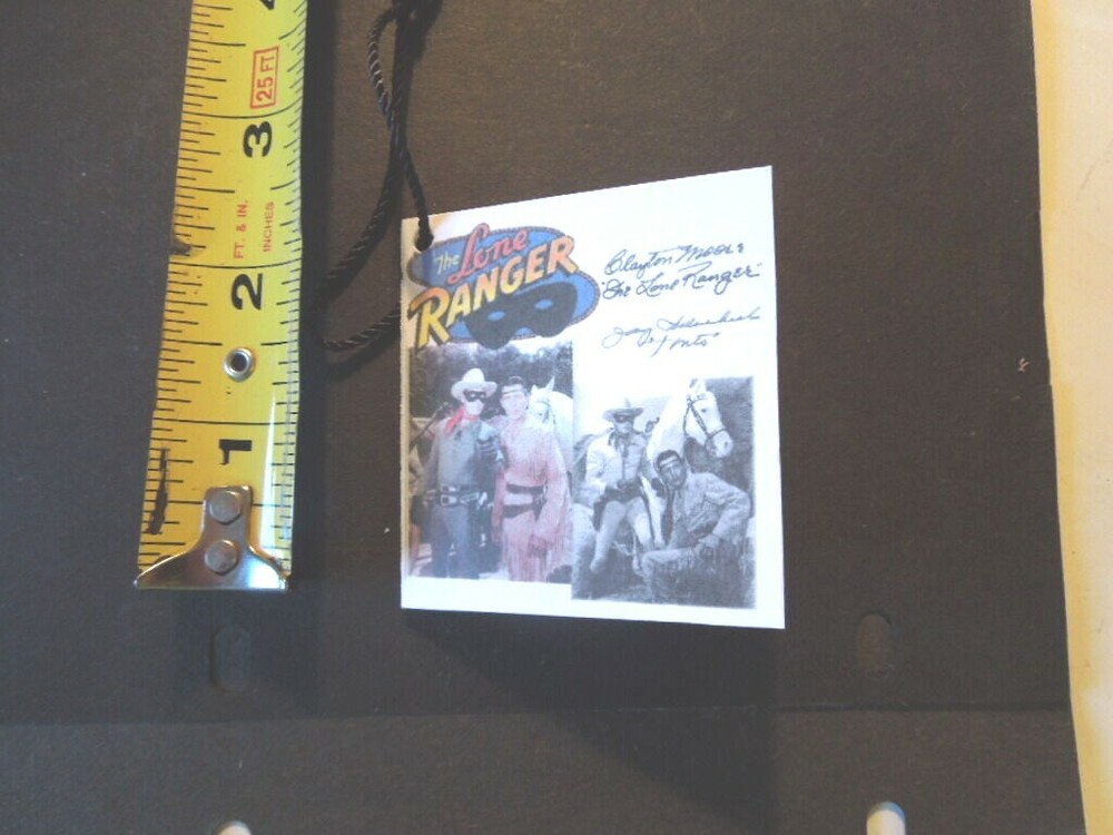 1950’s The Lone Ranger and Silver 1 for Western Rider set Hang Tag