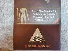 JIAOU DOLL 1:6 Suntan Skin Figure Body Large Bust 12″ Female Toys with clothing