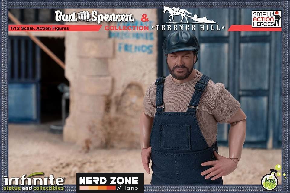 INFINITE STATUE – Bud Spencer Small Action Heroes Version A Action Figuref 1/12
