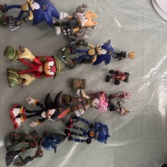 Sonic Prime Netflix Figures Lot 5 Inch Inch Shadow Nine Chaos Sonic READ DESc
