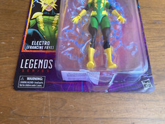Hasbro Marvel Legends Retro Card Electro Francine Frye 6″ Figure New Sealed