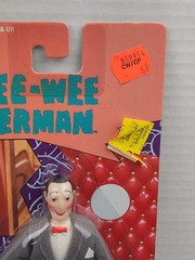 Pee-Wee Herman Matchbox Vintage 1988 Pee Wee’s Playhouse Figure Sealed