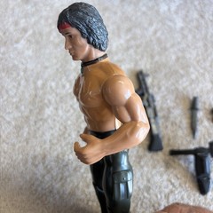 Coleco Rambo: The Force of Freedom Action Figure Loose W/ Accessories Bin #5