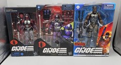 GI Joe Classified Series Lot Techno-Viper, Night Creeper, Roadblock, Halo Jumper