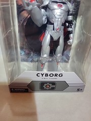 Culture Fly DC Worlds Finest Cyborg Vinyl Figure 2017 6.5″ Statue Open Box
