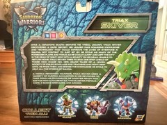 Saurozoic Warriors Triax Skiver action figure Green dinosaur New