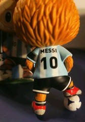 Pop Mart Labubu x Argentina AFA Lionel Messi Kick Off Figure Retired 2021 w/ Box