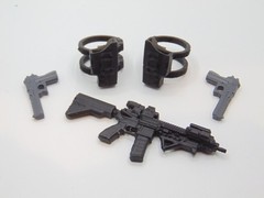 1:12 Scale Tactical Load-Out Custom Weapons and Accessories Set for 6″ Figures