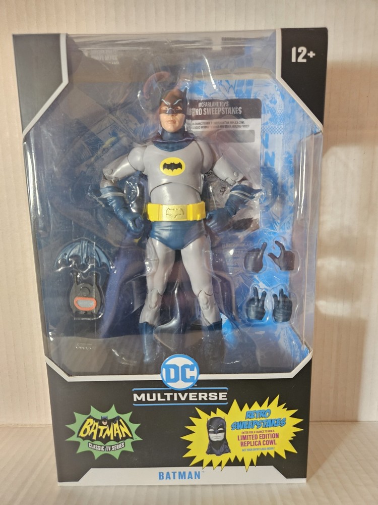 McFarlane DC Multiverse ~ Batman (Classic TV Series) 1966 Adam West – 7″ inch