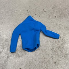 SU-CP-RB: Royal Blue Long Sleeve compression shirt for 6″~7″ Muscular Body