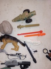 Random Mixed Lot Action Figure Accessories Weapons Gi joe Halo Power Rangers