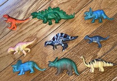 30+ Dinosaurs Plastic rubber Toy Action Figures Lot stegosaurus Imaginext T Rex