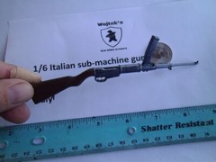 LC05 1/6 Homemade Italian WWI WWII OVP 1918 Sub-Machine Italy
