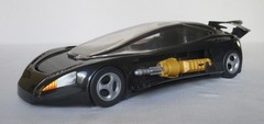 1992 Batman Returns Bruce Wayne Custom Coupe 13” Works 2 Missiles