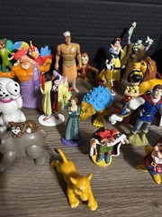 Lot of 45 Disney + Figurines Cake Toppers & Toy Figures Princess & More!