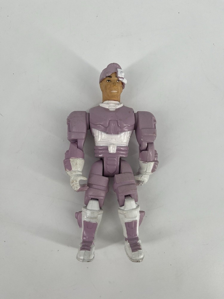 Unknown Lavender and White Robo Cop Action Figure Toy