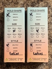 Zonawood Fingerboard Deck Set 32mm Split Ply Pokemon Latias Latios Tag Team RARE
