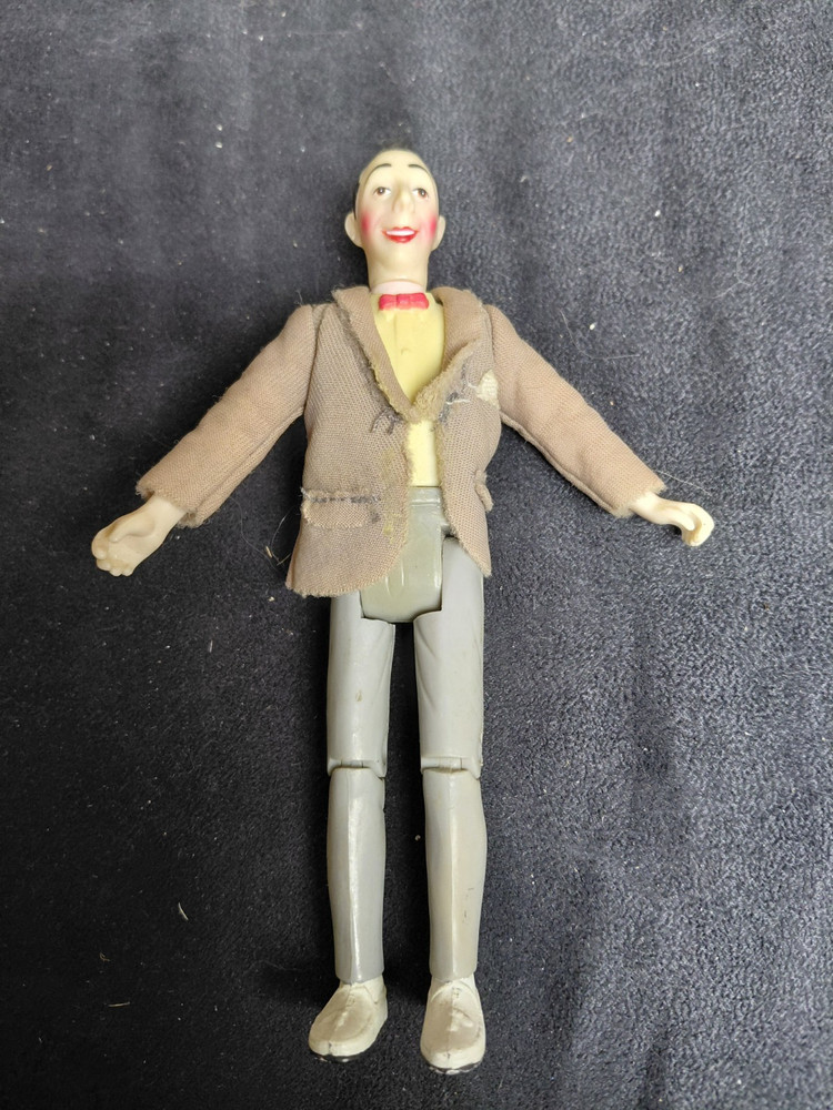 Pee-Wee Herman Matchbox Vintage 6” Toy 1988 Pee Wee’s Playhouse Figure Unboxed