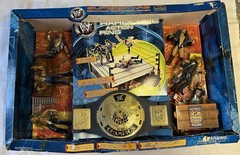 Rare WWF/WWE Jakks Superstars Signature Series Collection (6 Pc) Set + Accessory