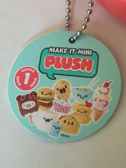 Miniverse Make It Mini Micro Plush Food *You Pick* 1.5” – 2” Craft Keychain