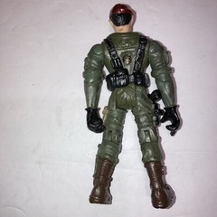 2003 Lanard The Corps Green Camo RED BERET Rick Ranger Army Action Figure 4.25″