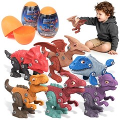 Dinosaur Toys for 3 4 5 6 7 8 Year Old Boys,3 Pack Hatching Dinosaur Eggs wit…