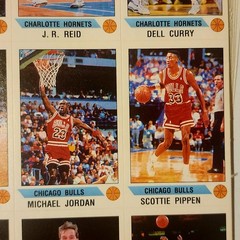 1988 90 91 92 MICHAEL JORDAN STARTING LINEUP SLU 1999 mattel JORDAN & 91 PANINI