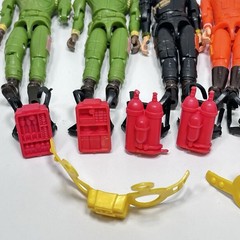 Vintage Galoob A-Team Cannell Prod 5 Figures and Accessories Lot 1983