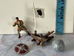 DragonHeart Movie Lot Of 3 Action Figures W/ Accessories Bowen, Hewe 1996 Hasbro